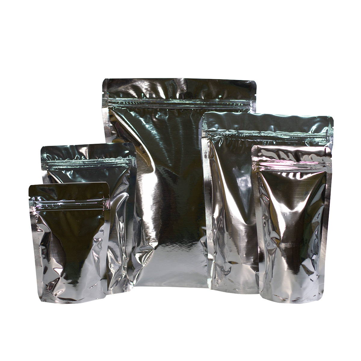 Saco Stand Up Pouch Metalizado 10x19,5 cm