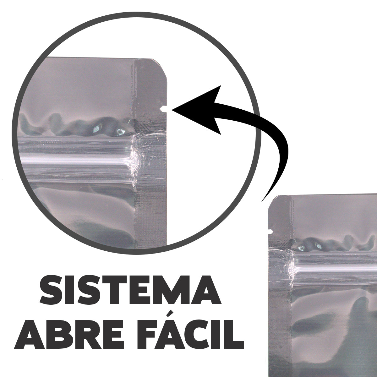 Saco Stand Up Pouch Transparente 20,5x27,5 cm