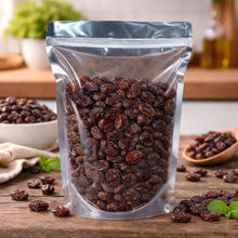Saco Stand Up Pouch Metalizado com Frente Transparente 12,5x19,5 cm