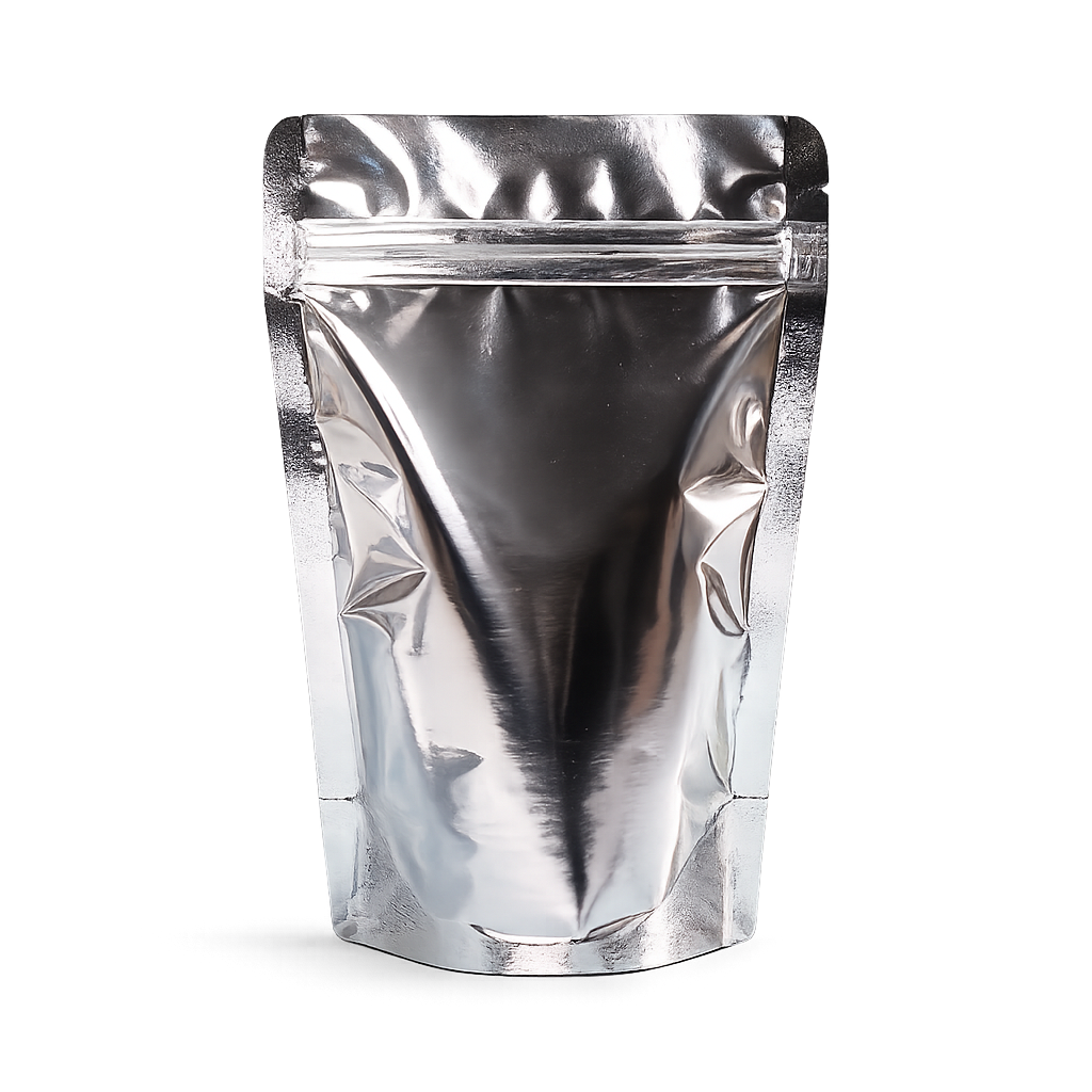 Saco Stand Up Pouch Metalizado  10x15 cm