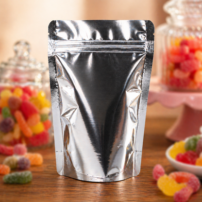 Saco Stand Up Pouch Metalizado  10x19,5 cm