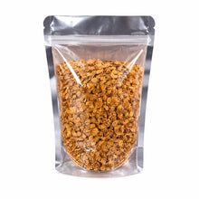 Saco Stand Up Pouch Metalizado com Frente Transparente 14x19,5 cm