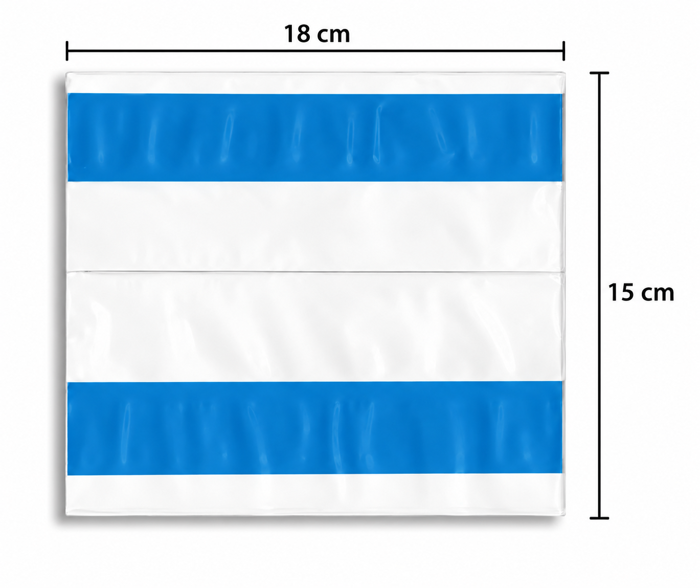 SACO PARA NOTA FISCAL (DANFE / AWB / CANGURU) - 18x15 cm