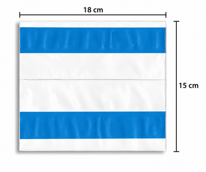 SACO PARA NOTA FISCAL (DANFE / AWB / CANGURU) - 18x15 cm