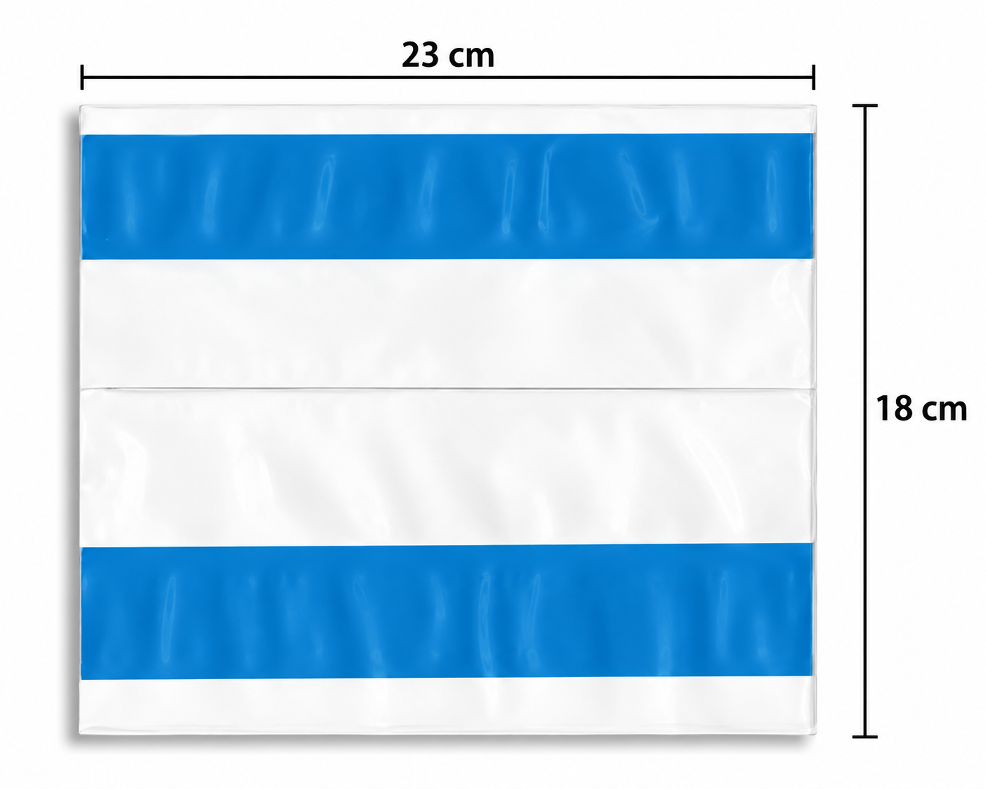 SACO PARA NOTA FISCAL (DANFE / AWB / CANGURU) - 23x18 cm