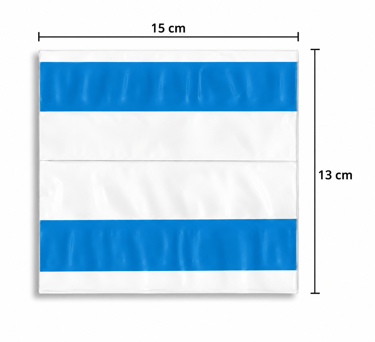 SACO PARA NOTA FISCAL (DANFE / AWB / CANGURU) - 15x13 cm
