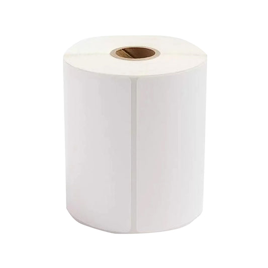 Rolo Com 500 Etiquetas Termicas 10x15 cm Serrilhada Para Impressora Térmica